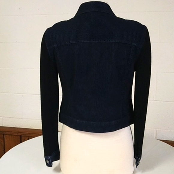AK Anne Klein corduroy and knit jacket, Sz P/S - Picture 6 of 6